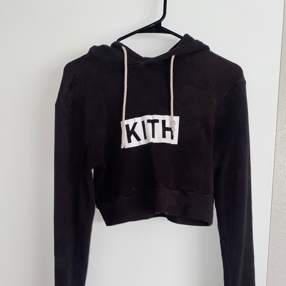 Kith Tops - Kith Cropped Hoodie